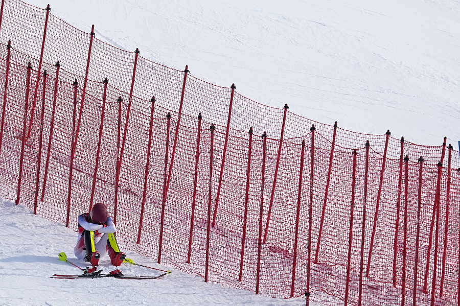 Sklamaná Mikaela Shiffrinová po