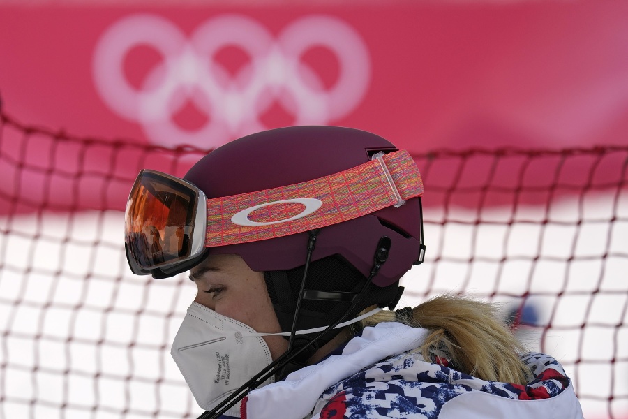 Mikaela Shiffrinová po vypadnutí