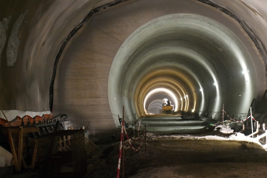 Na snímke tunel Višňové