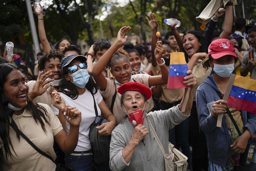 Vo venezuelskej metropole Caracas