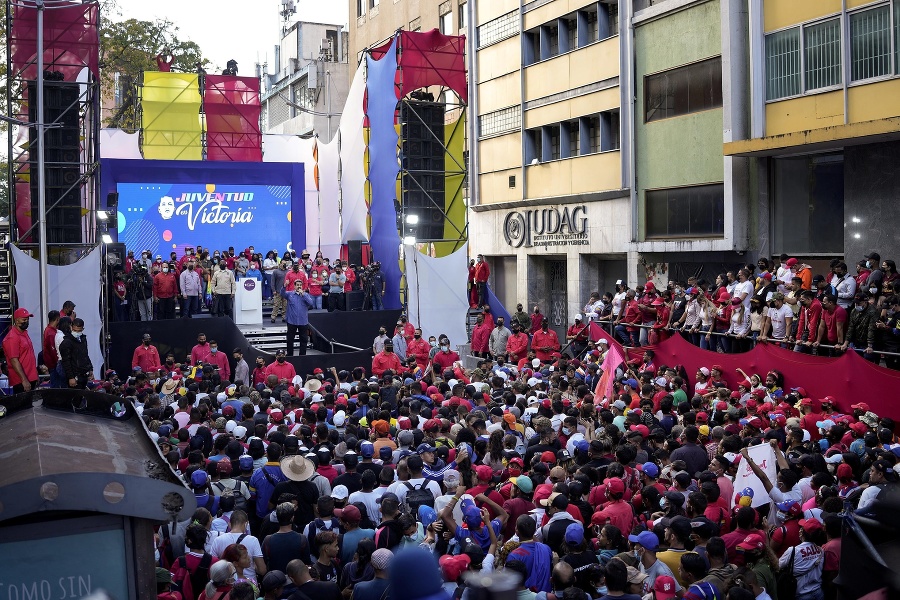 Vo venezuelskej metropole Caracas