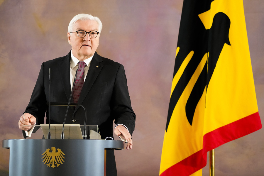 Nemecký prezident Frank-Walter Steinmeier.