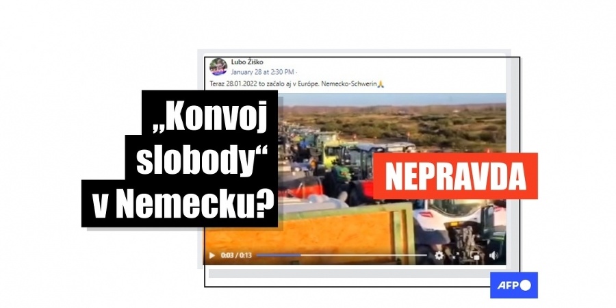 Video zachytáva protest nemeckých