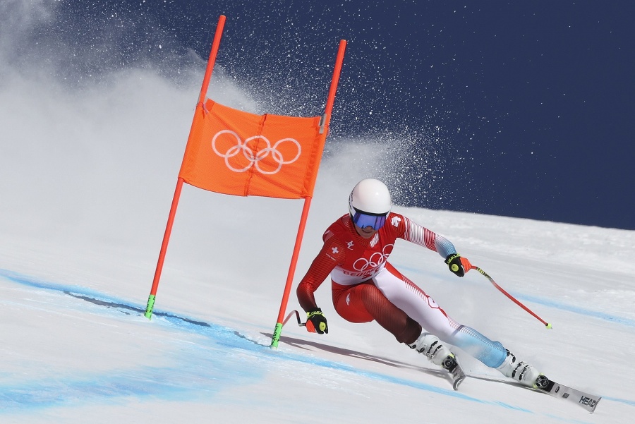 Švajčiarska lyžiarka Corinne Suterová