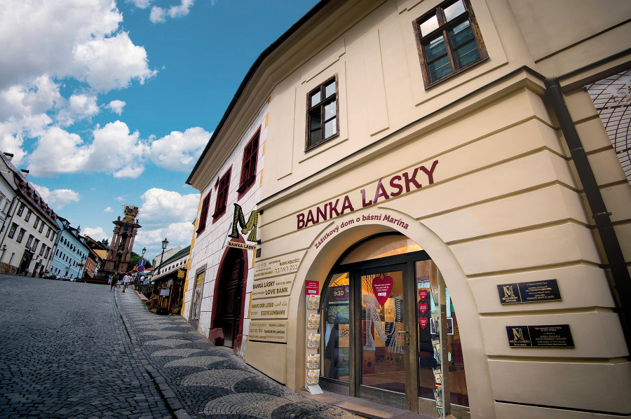 Banka lásky v Banskej Štiavnici