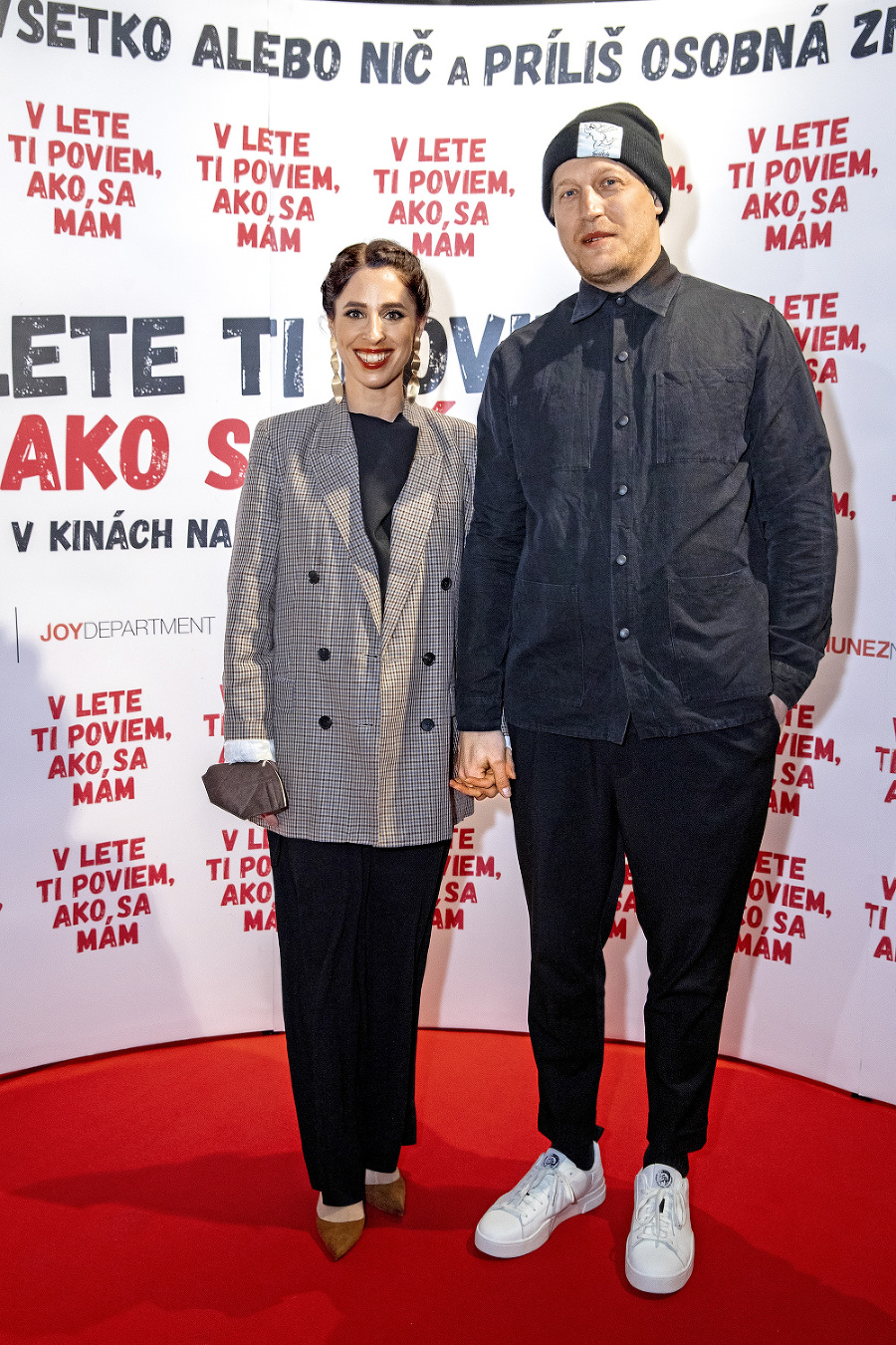 Zuzana Porubjaková s partnerom.