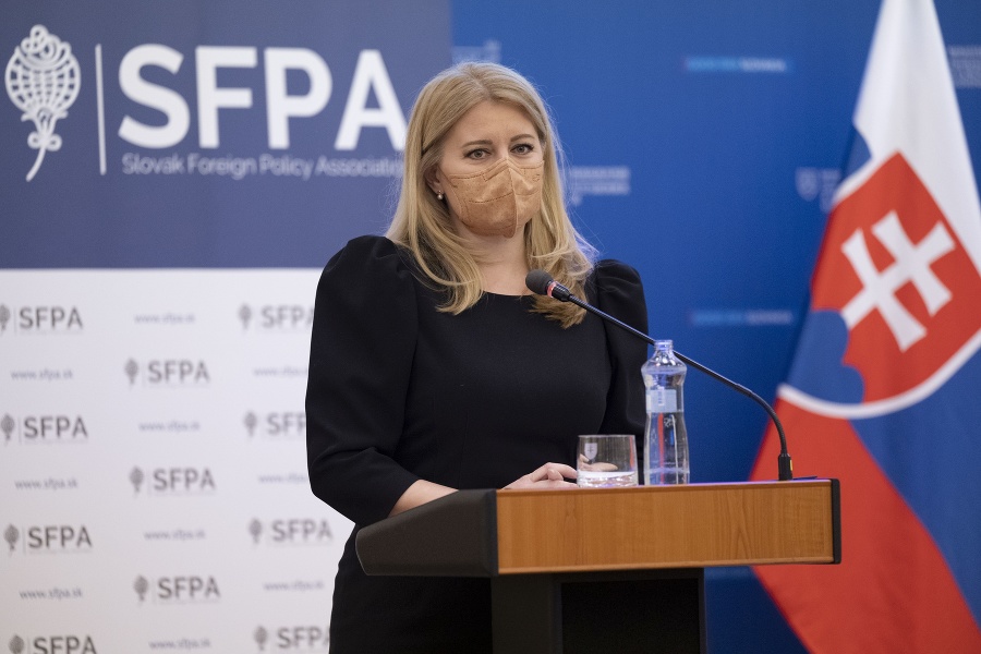 Prezidentka Zuzana Čaputová