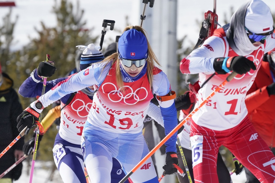 Slovenská biatlonistka Ivona Fialková