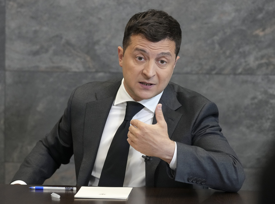 Ukrajinský prezident Volodymyr Zelenskyj