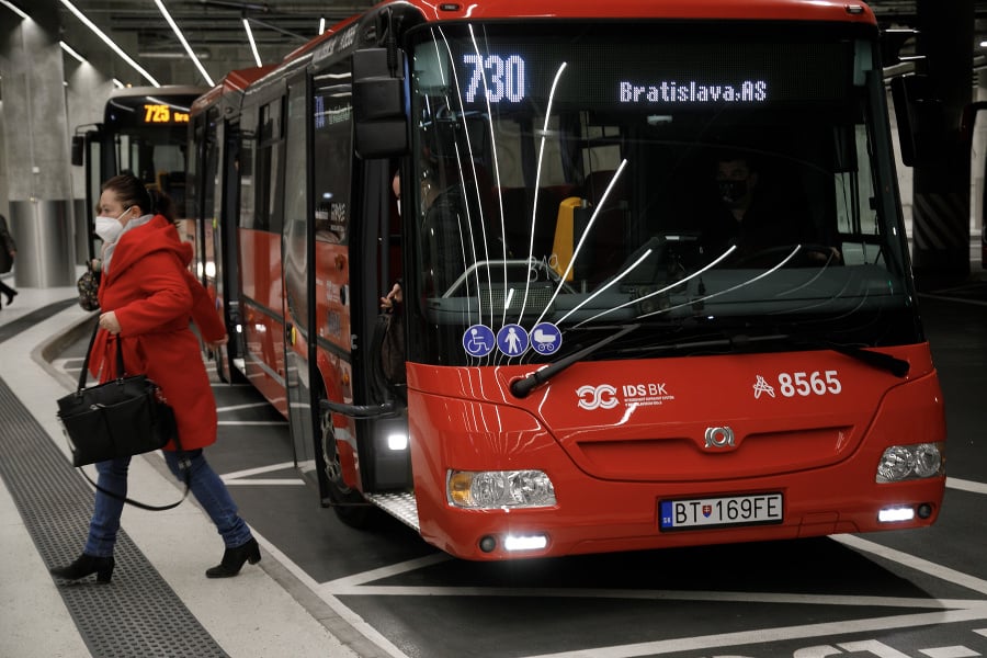 Autobus spoločnosti Arriva na