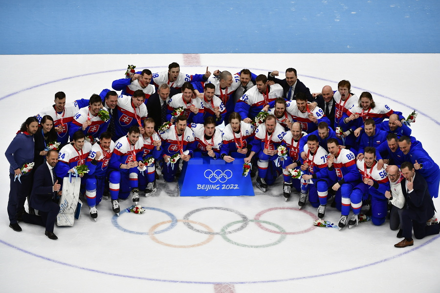 Slovenskí hokejisti so striebornými