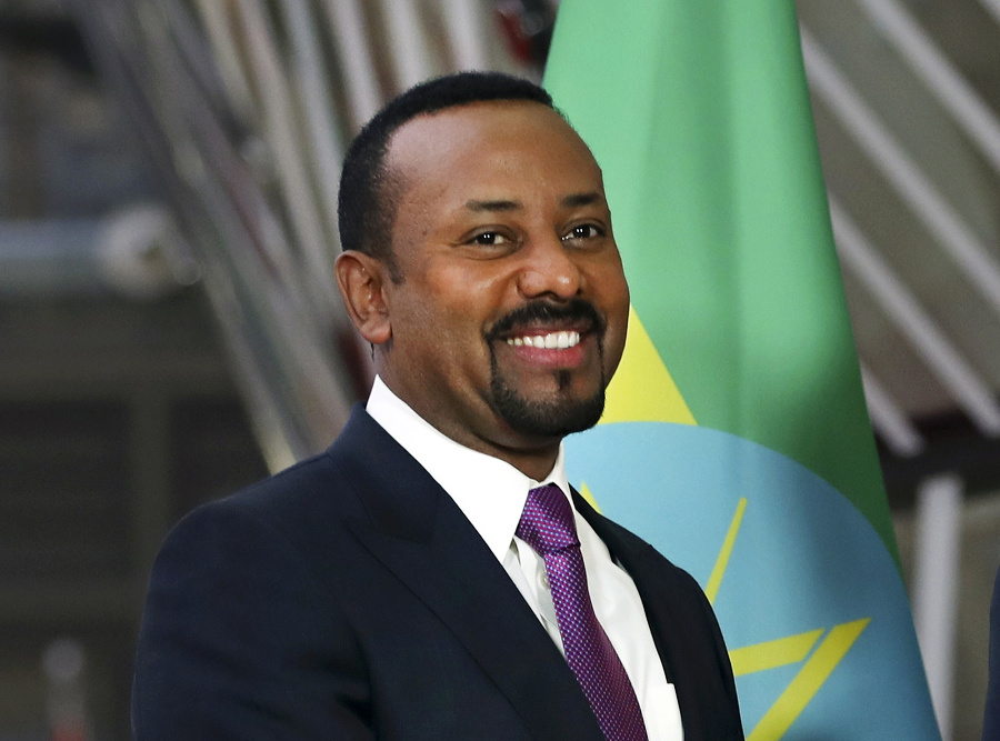 Etiópsky premiér Abiy Ahmed.