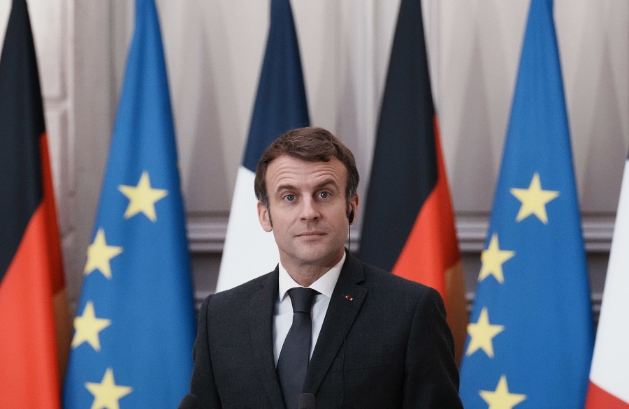 Francúzsky prezident Emmanuel Macron.