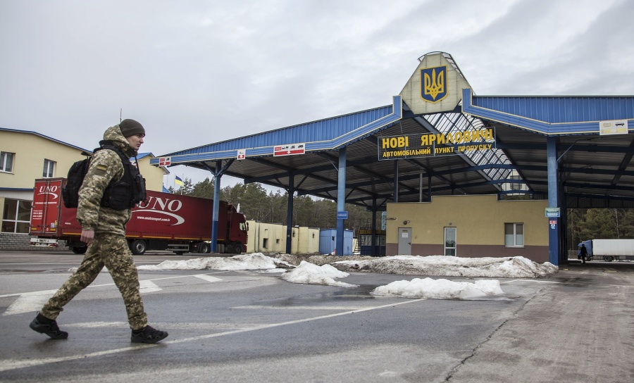 Člen ukrajinskej pohraničnej stráže