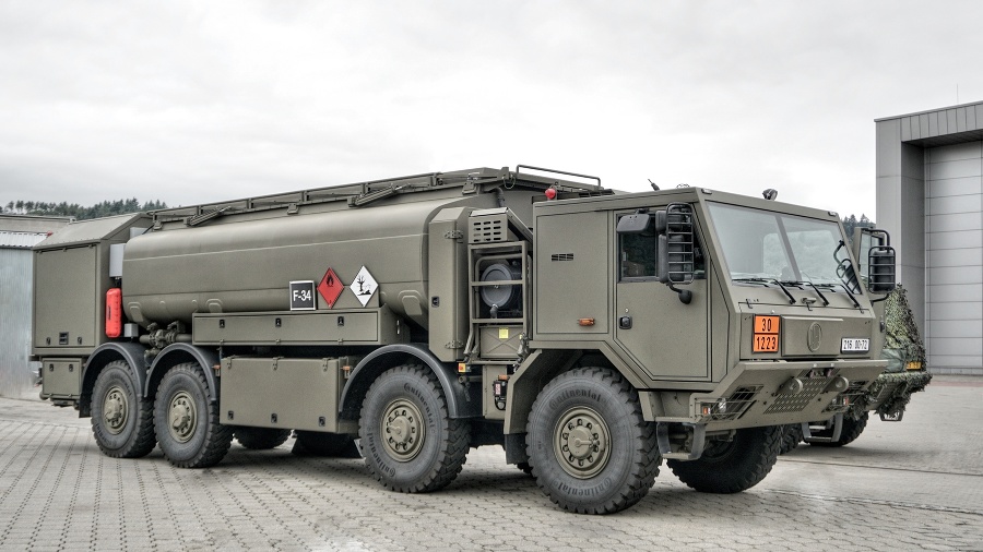 Spoločnosť Tatra Trucks dodá českej armáde podvozky Tatra Force pre vojenské cisterny.