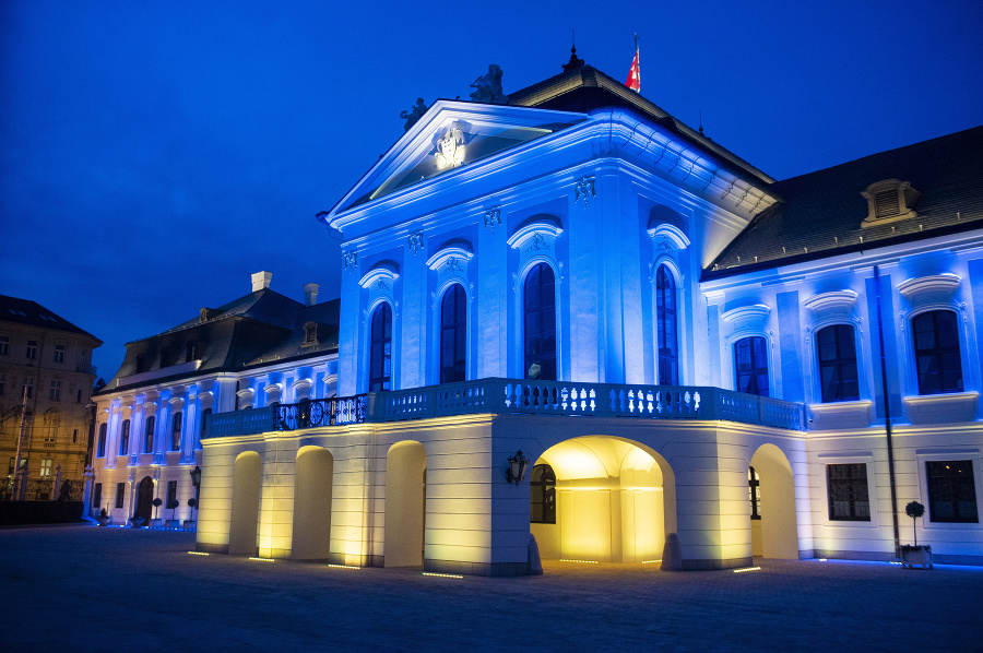 Na snímke Prezidentský palác