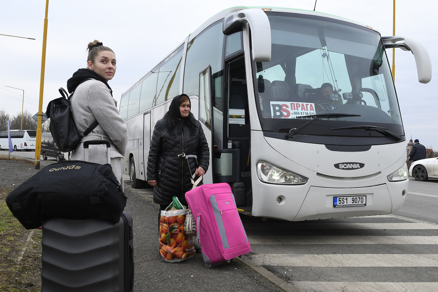 Utečenci z Ukrajiny za