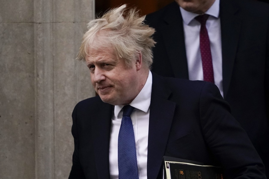 Britský premiér Boris Johnson