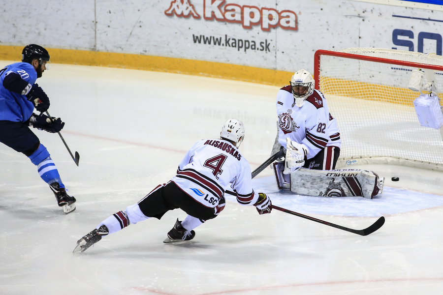 Dinamo Riga proti Slovanu.