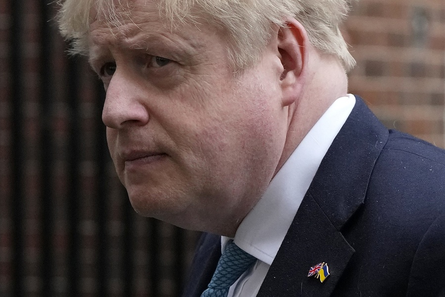 Britský premiér Boris Johnson