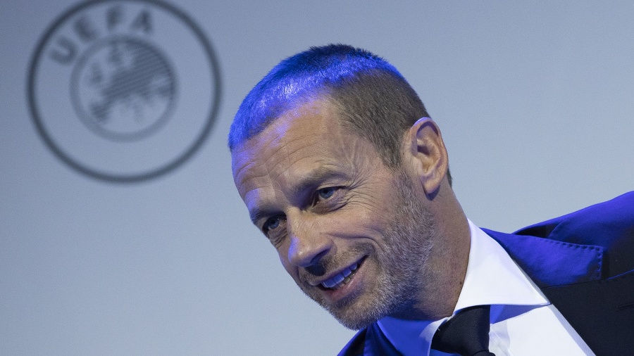 Prezident UEFA Aleksander Čeferin.