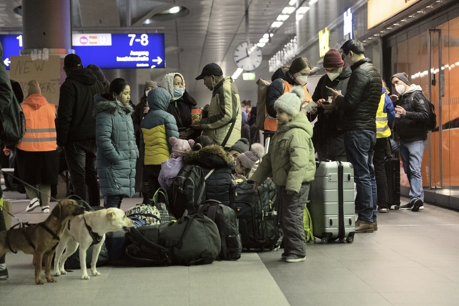 Utečenci z ukrajinskej vojnovej