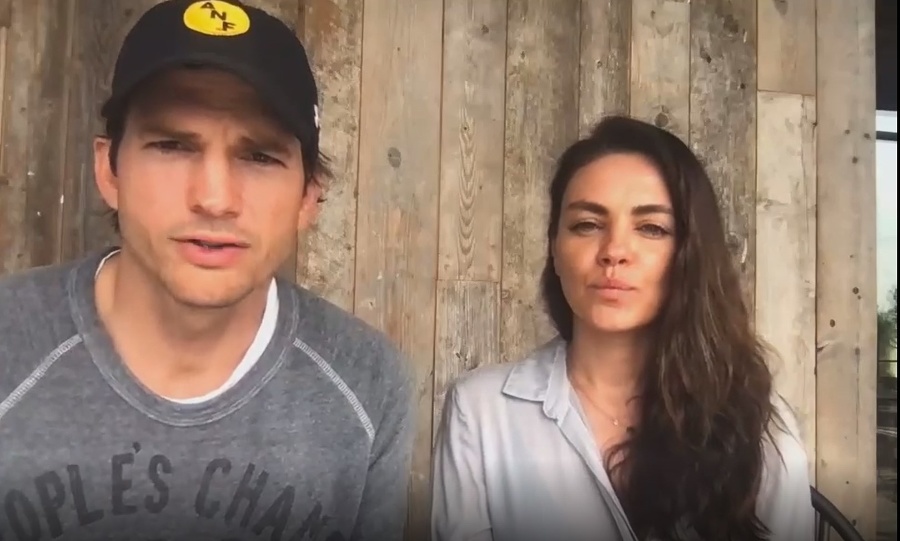 Ashton Kutcher a Mila