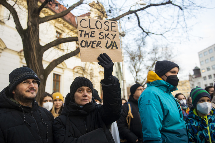 Protest Mier na Ukrajine