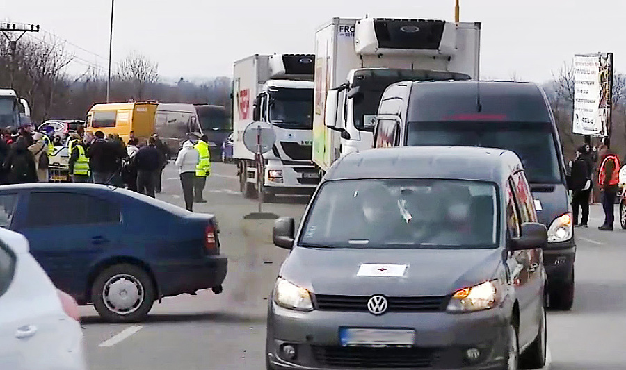 Kamióny s humanitárnou pomocou vyrazili aj z Vyšného Nemeckého.