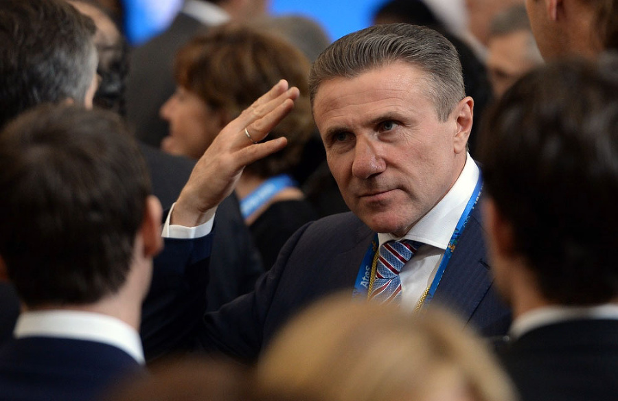 Legendárny Sergej Bubka.