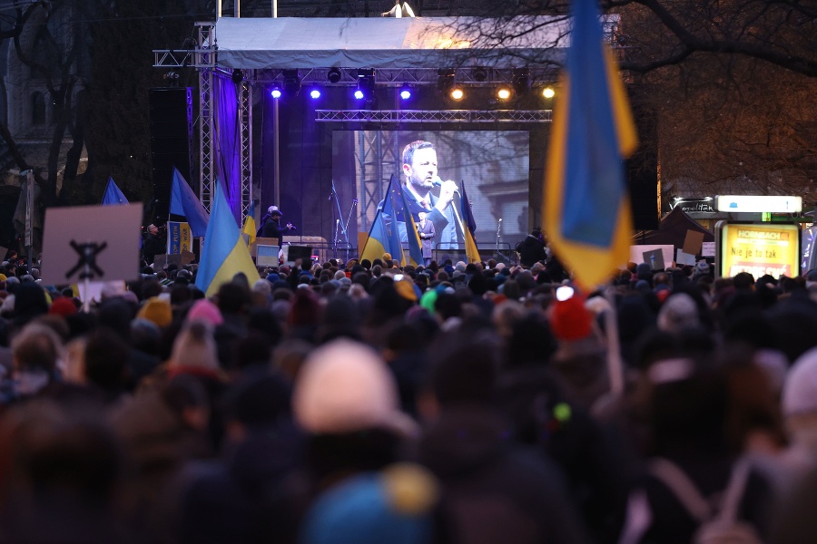 Protest za mier na