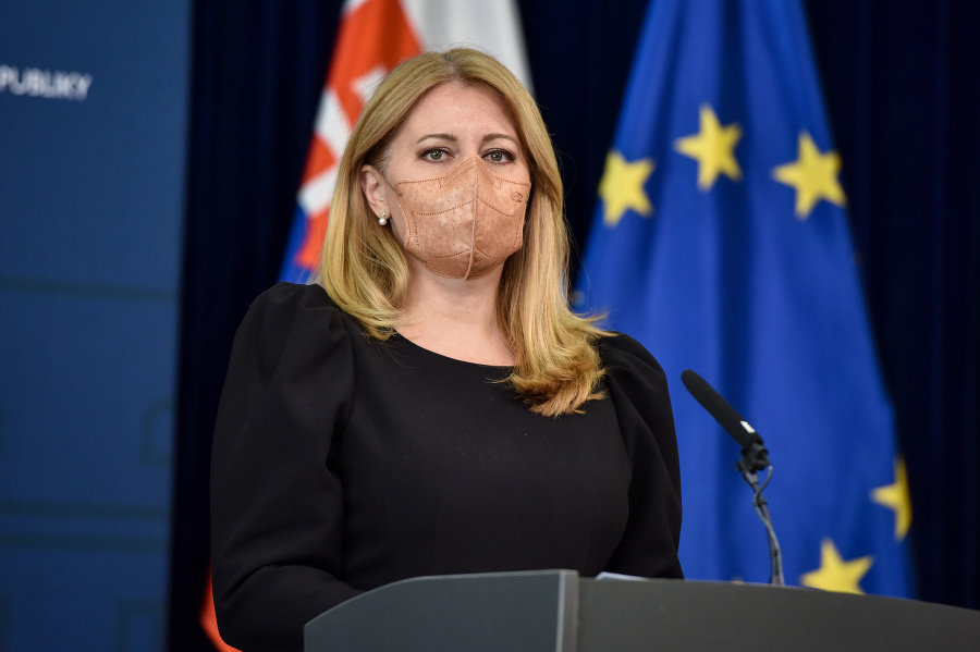 Prezidentka SR Zuzana Čaputová.