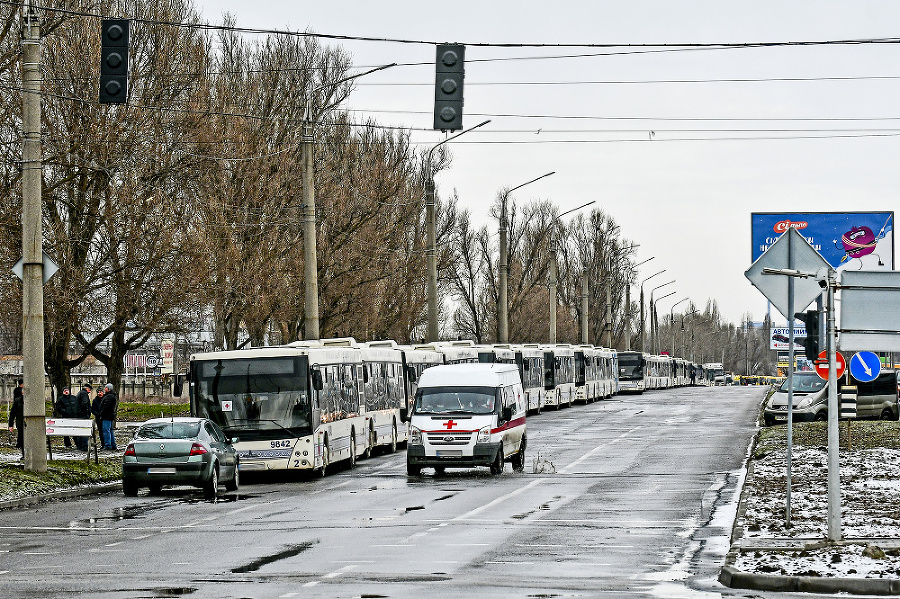 Mnohé z pripravených autobusov