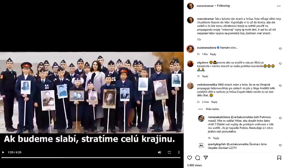 Propagandistické pesničky, ktoré spievajú ruské deti, Kramára šokovali.