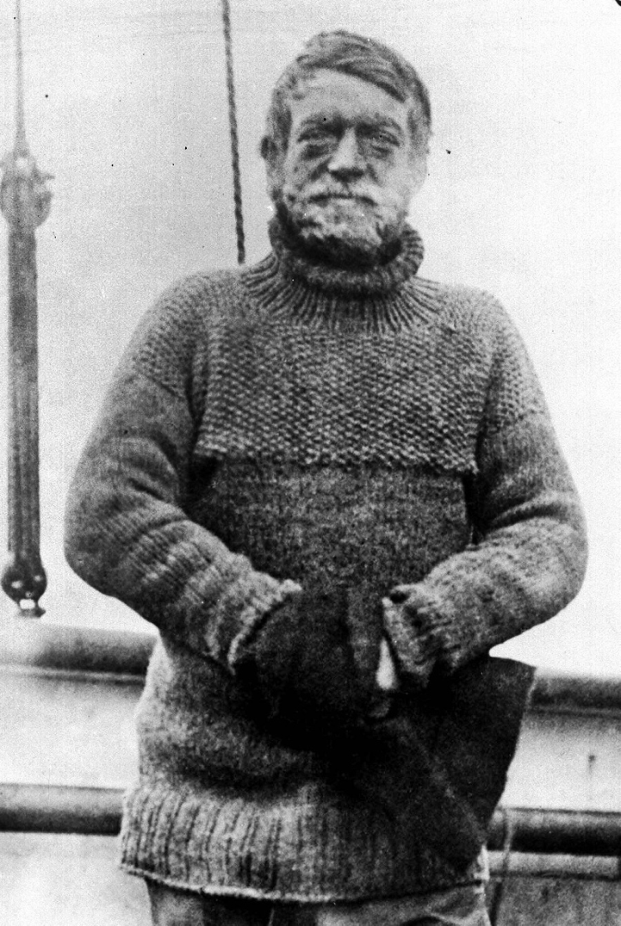 Ernest Shackleton († 47)