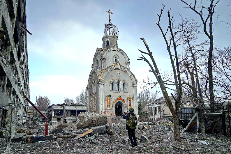 Mariupol je obliehaný Rusmi