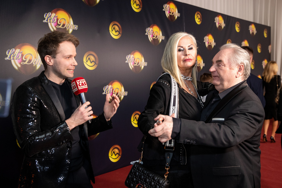 Šou si prišla pozrieť aj Eva Máziková a Peter Stašák