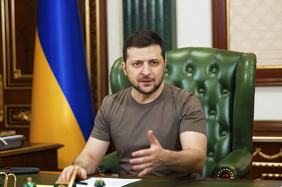 Prezident Zelenskyj vyzval ruských