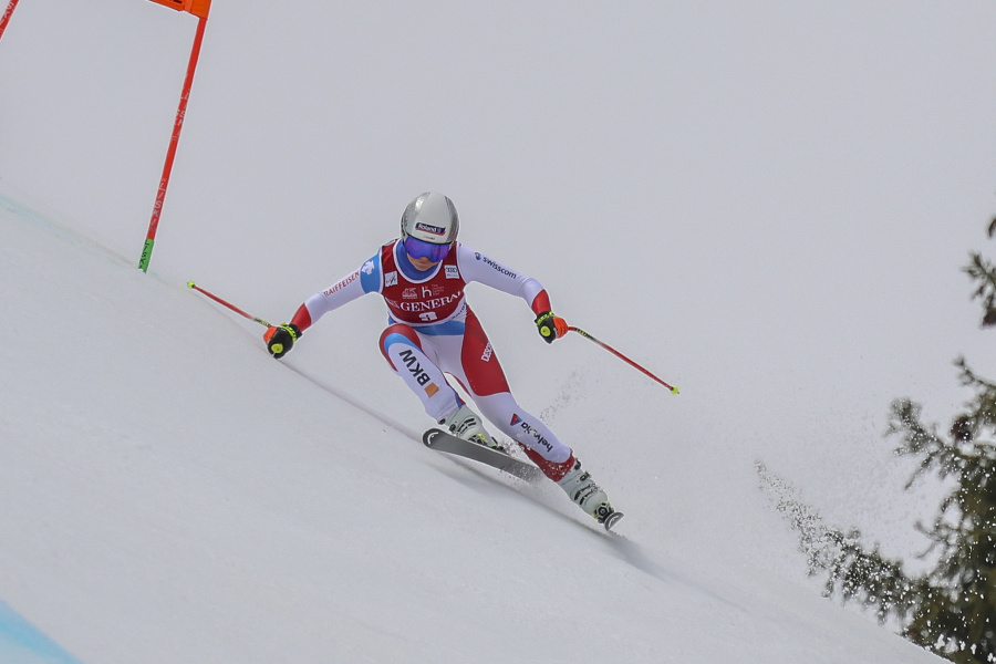 Corinne Suterová na trati