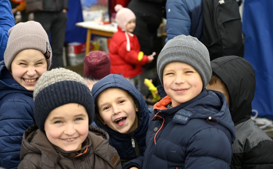 Deti z Ukrajiny v