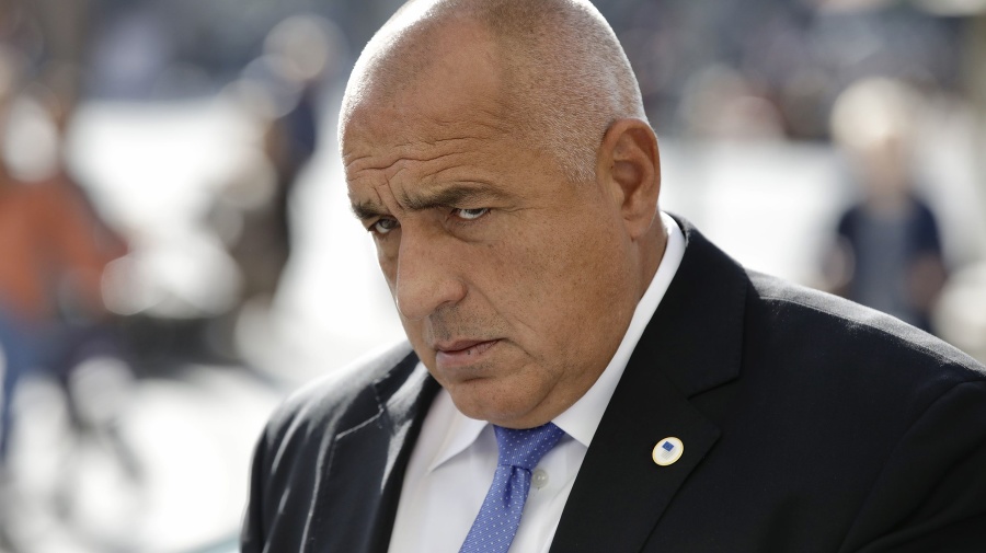 Bulharský expremiér Bojko Borisov na archívnej fotke z októbra 2019.