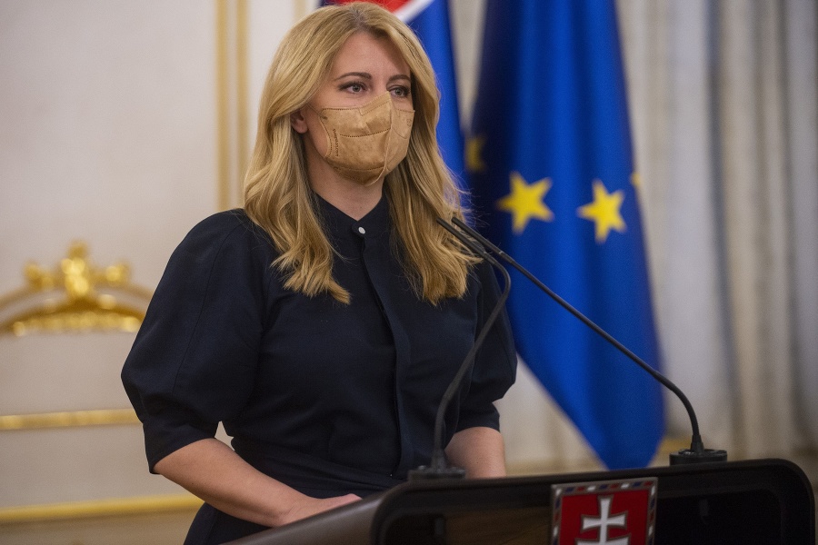 Prezidentka Zuzana Čaputová.