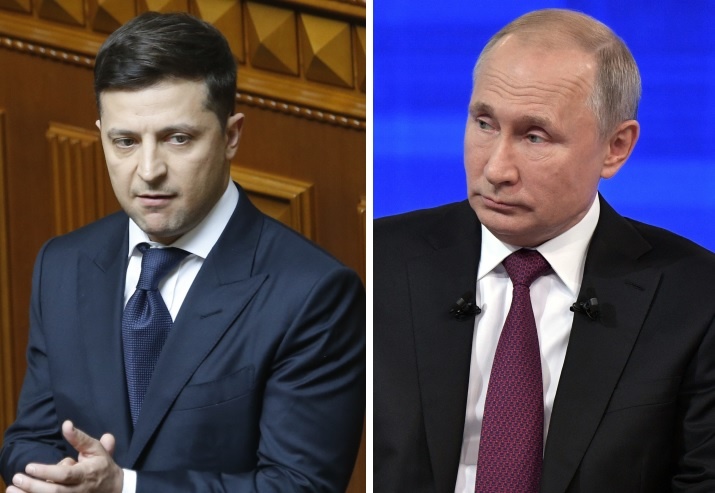 Volodymyr Zelenskyj a Vladimir