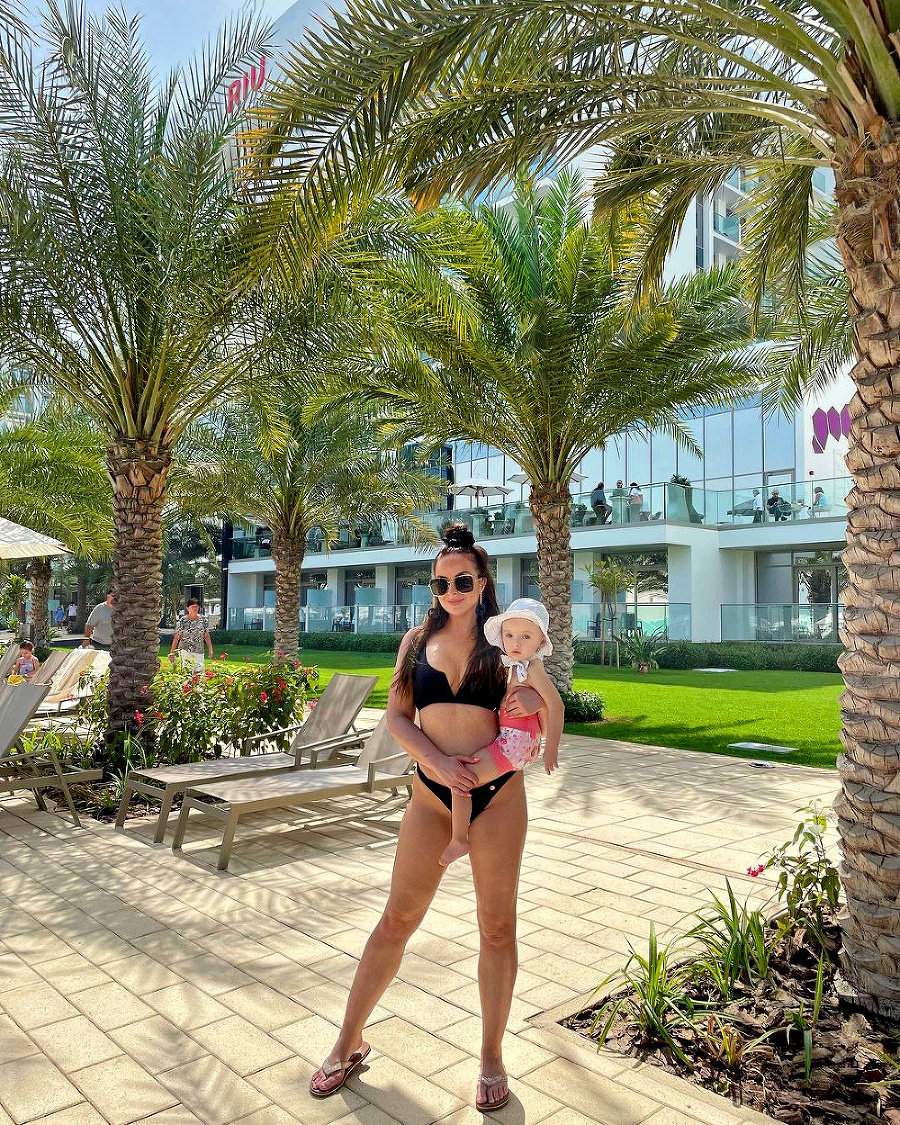 Daniela Nízlová s dcérkou Lindou.