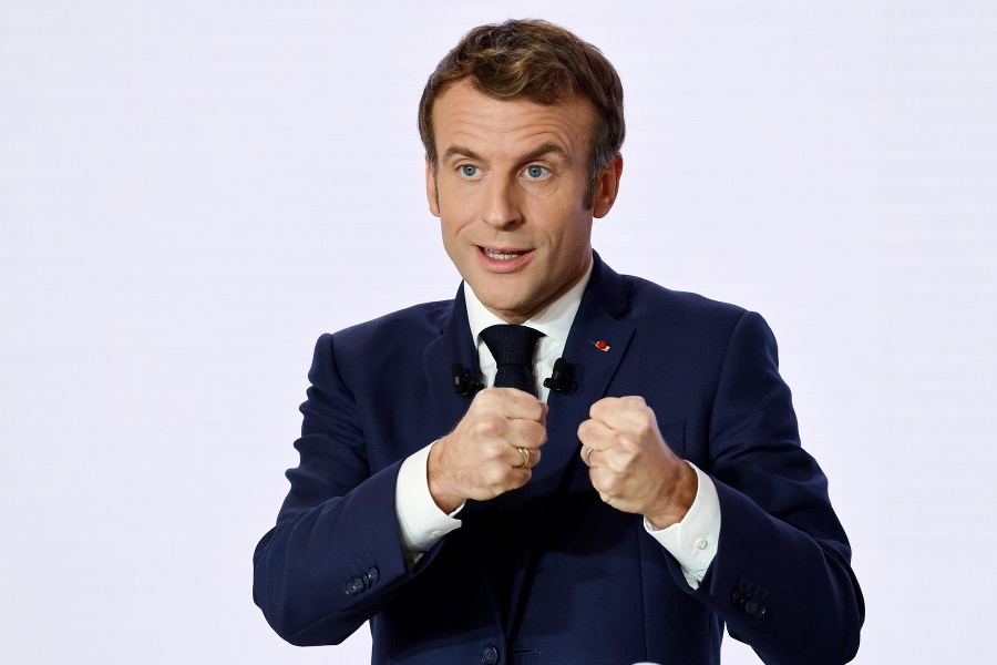 Francúzsky prezident Emmanuel Macron.