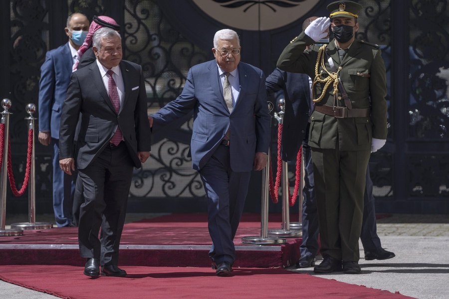 Palestínsky prezident Mahmúd Abbás