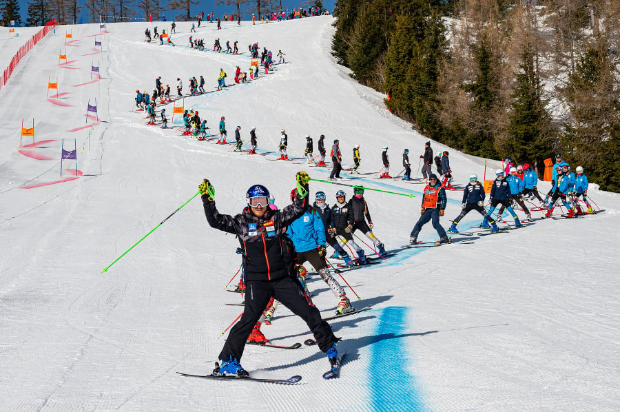 Na čele radu lyžiarov
