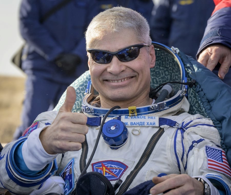 Americký astronaut Mark Vande