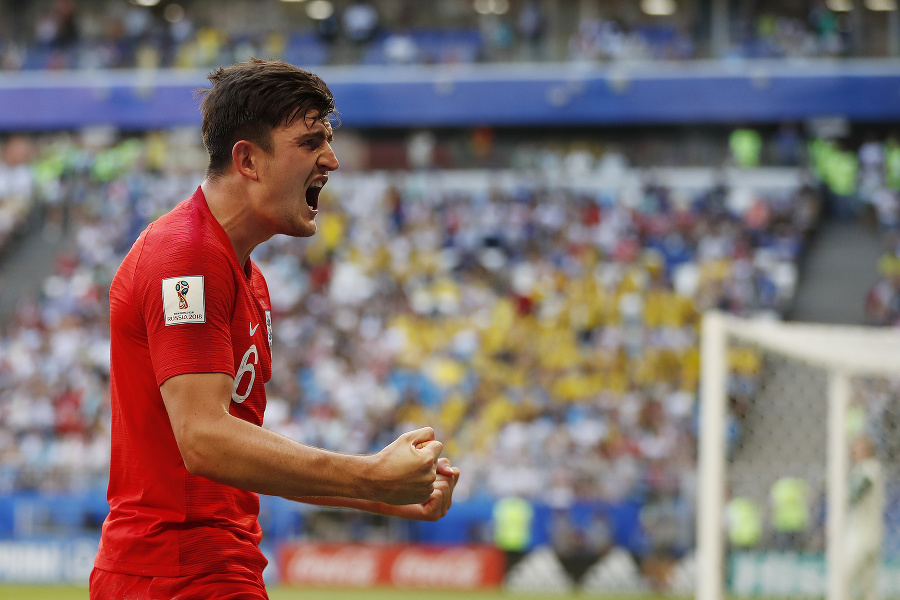 Anglický futbalista Harry Maguire