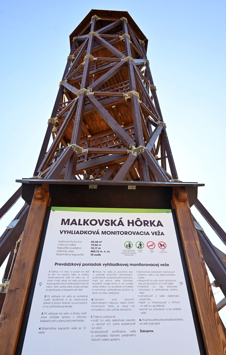 Vyhliadková veža na Malkovskej